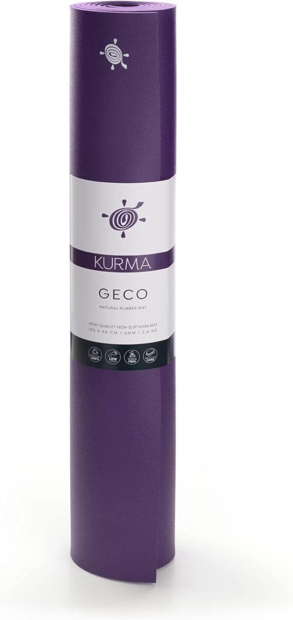 KURMA GECO Yogamatte aus Naturkautschuk