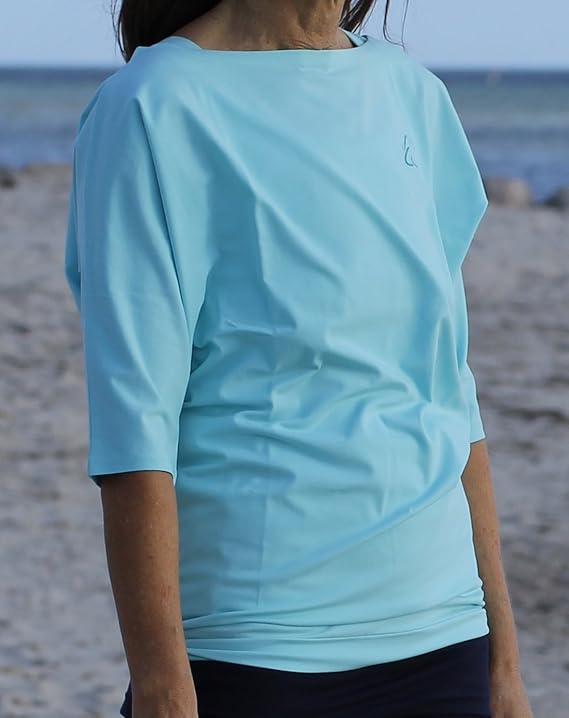 ESPARTO Yoga Halbarmshirt Sadaa mit U-Boot-Ausschnitt