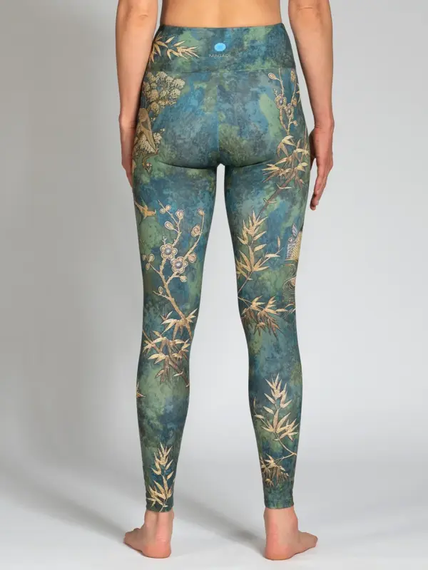 MAGADI Yoga Leggings Camo aus Komfort-Stretch