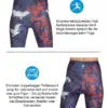MAGADI Yoga Leggings Happy Birds aus Komfort-Stretch