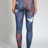 MAGADI Yoga Leggings Happy Birds aus Komfort-Stretch