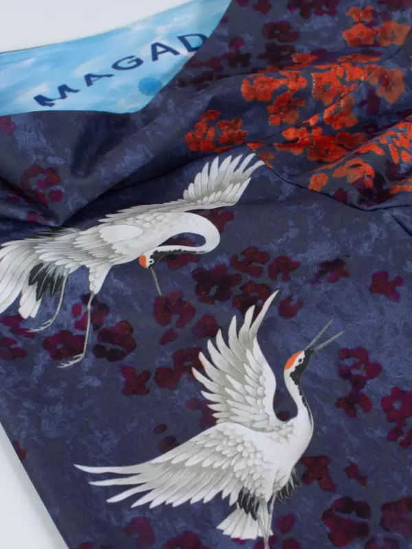 MAGADI Yoga Leggings Happy Birds aus Komfort-Stretch