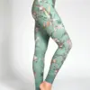 MAGADI Yoga Leggings Secret Garden aus Komfort-Stretch