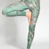 MAGADI Yoga Leggings Secret Garden aus Komfort-Stretch
