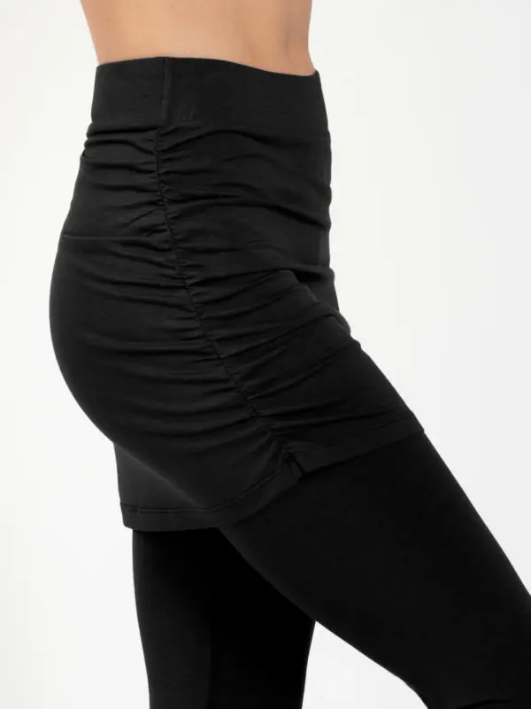 MAGADI Yoga Rock Leggings Carla Black aus Baumwolle