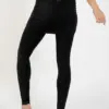 MAGADI Yoga Rock Leggings Carla Black aus Baumwolle