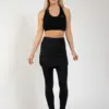 MAGADI Yoga Rock Leggings Carla Black aus Baumwolle