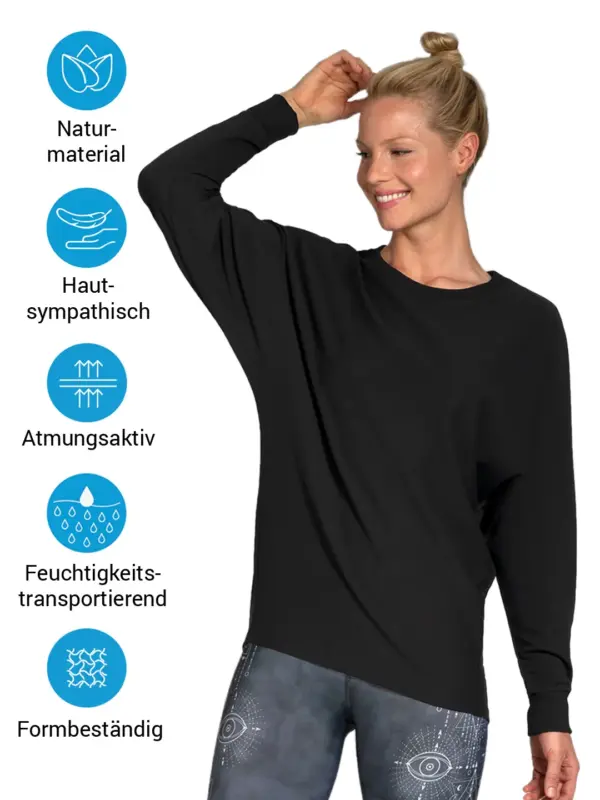 MAGADI Sweater Anna aus Naturmaterial